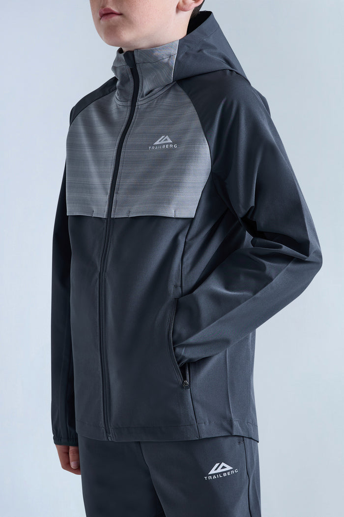 Boys Cloud 2.0 Hood - Iron Grey/Moon Grey