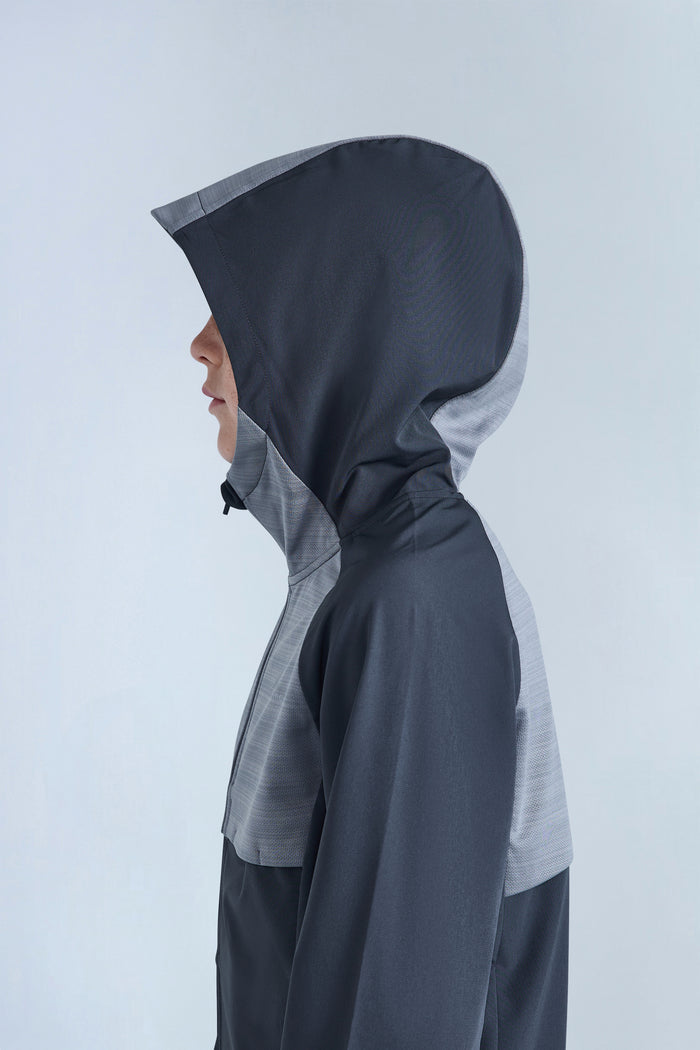 Boys Cloud 2.0 Hood - Iron Grey/Moon Grey