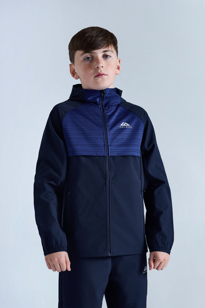 Boys Cloud 2.0 Hood - Navy Blue/Space Blue