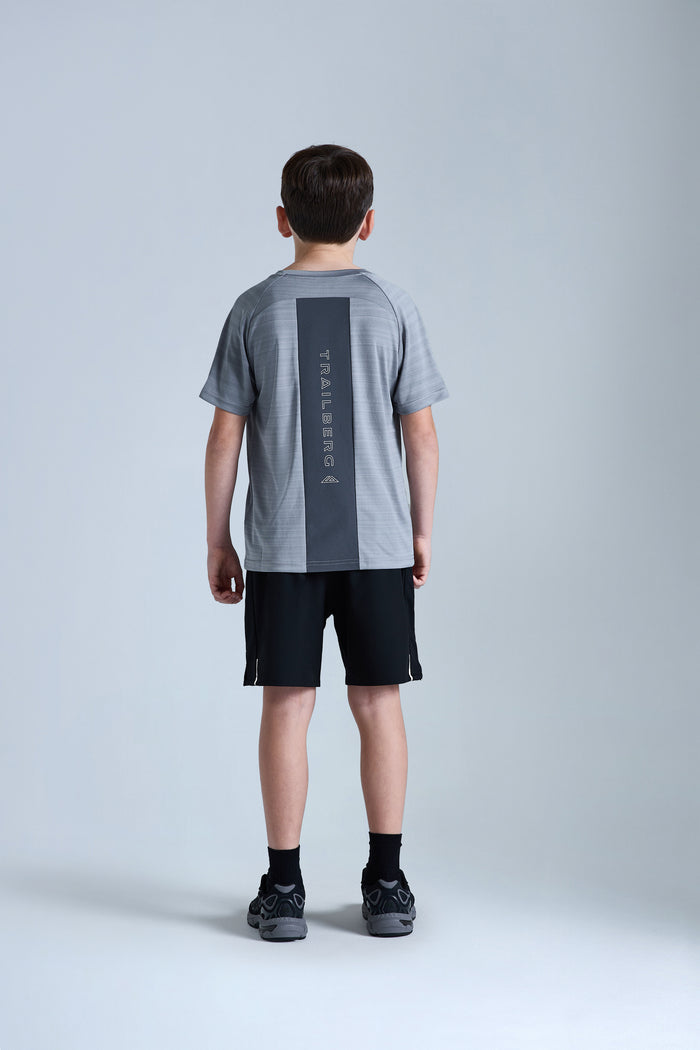 Boys Cloud 2.0 Tee - Moon Grey/Iron Grey