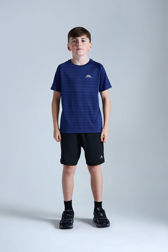 Boys Cloud 2.0 Tee - Space Blue/Navy Blue