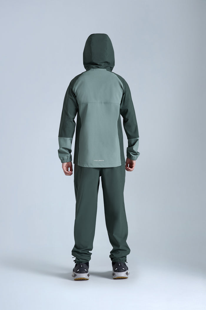 Boys Essentials Tracksuit - Tidal Green/Dark Fern