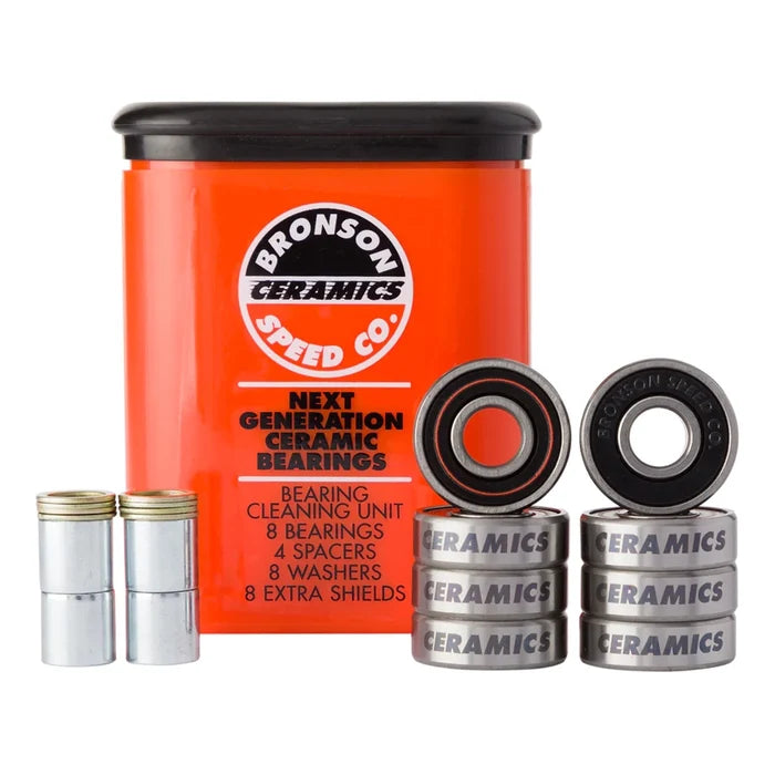 Bronson Ceramic Skateboard Bearings Pure Boardshop