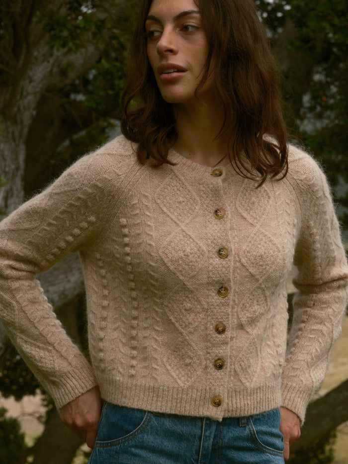 Cable Cardigan