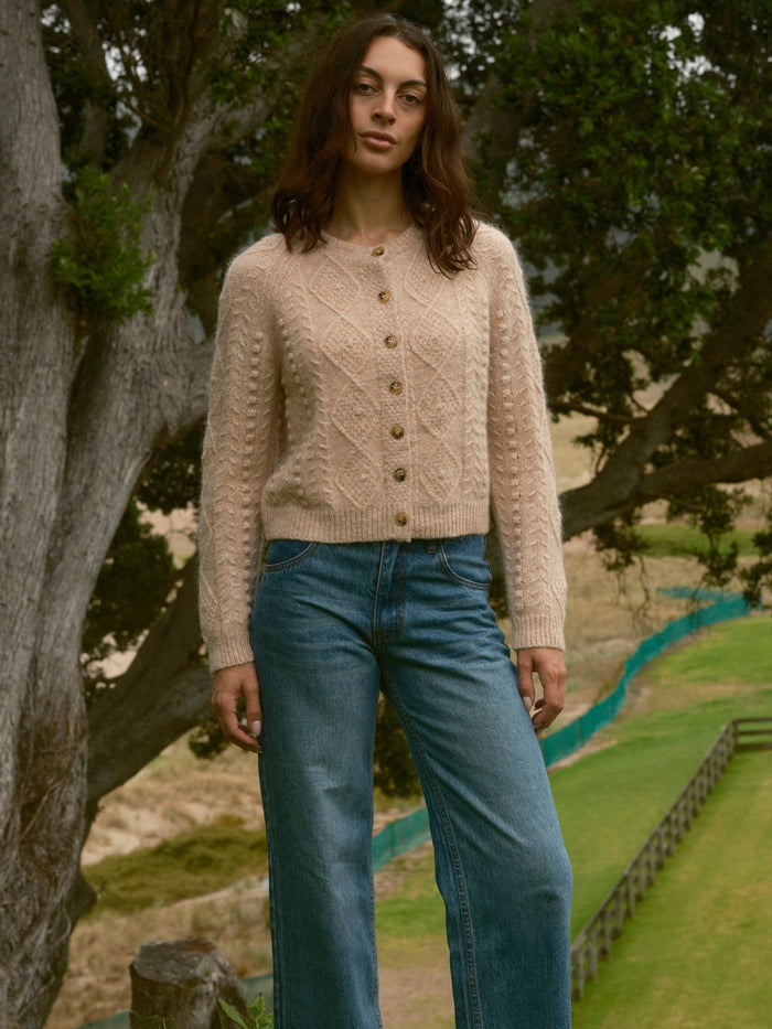 Cable Cardigan