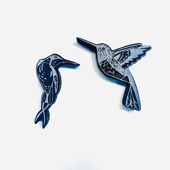 Cathy Nichols for Fodder School | HummingBirds | Foam Stamps (Set of 2)