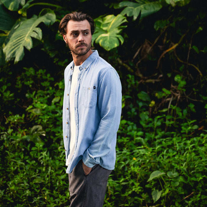 Chambray Button Up Shirt