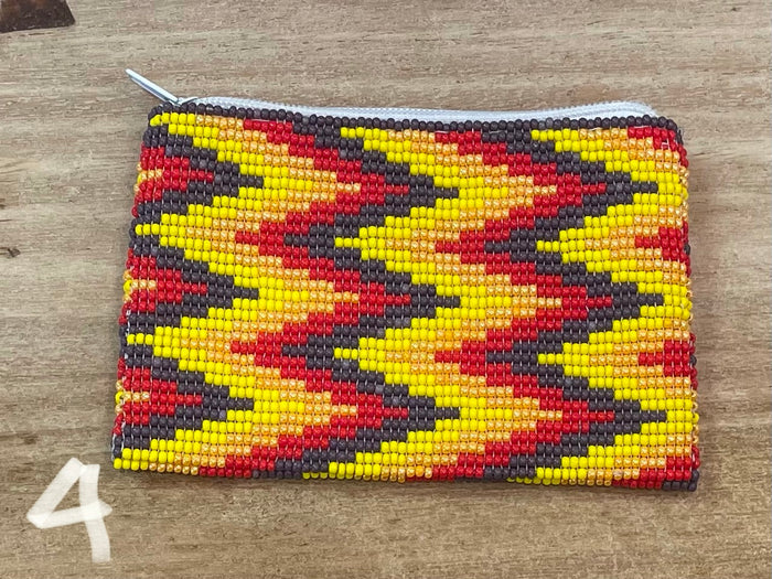 Coin purse - beaded sm