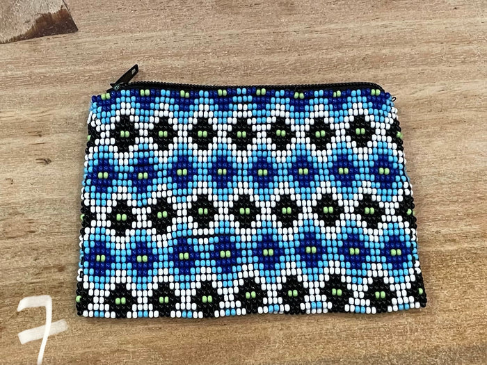 Coin purse - beaded sm