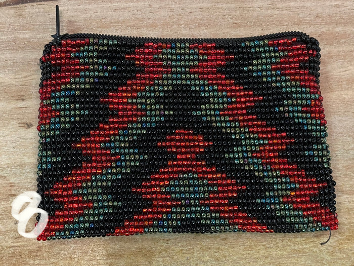 Coin purse - beaded sm