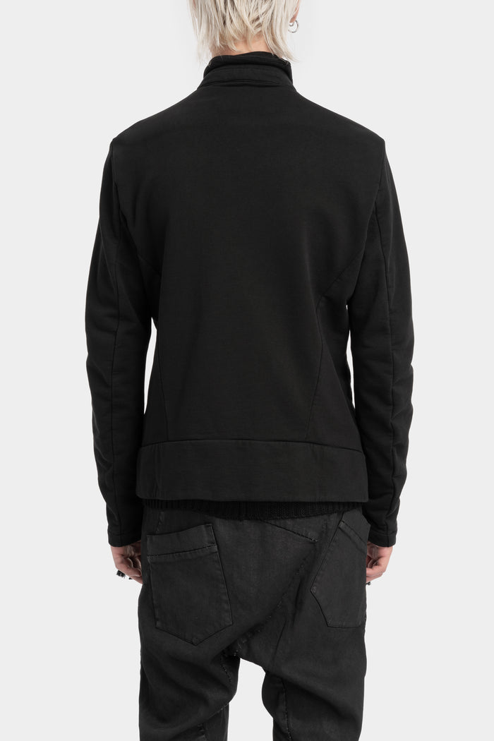 Masnada | AW25 - Cotton sweat biker jacket M3581