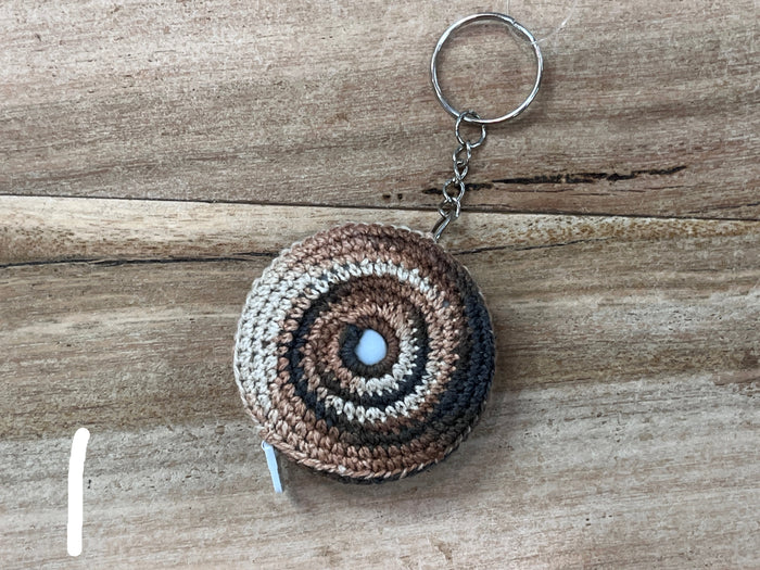 Crochet Measuring Tape Keychain