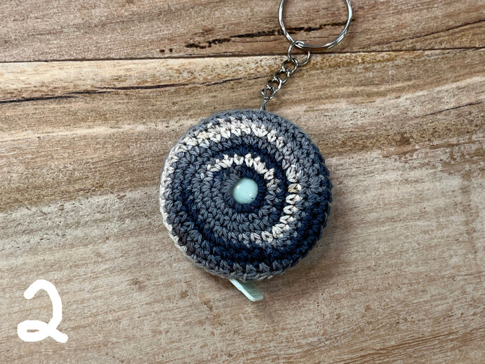 Crochet Measuring Tape Keychain