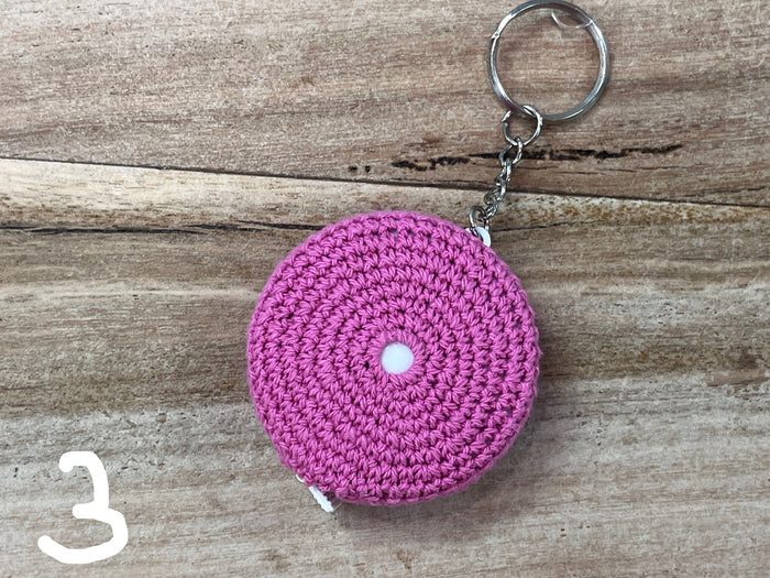 Crochet Measuring Tape Keychain
