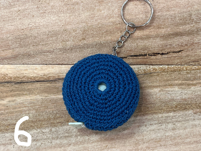 Crochet Measuring Tape Keychain