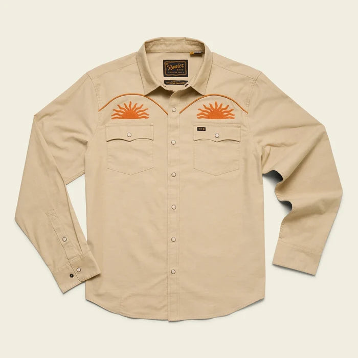 Crosscut Deluxe Long Sleeve: El Sol-Gold