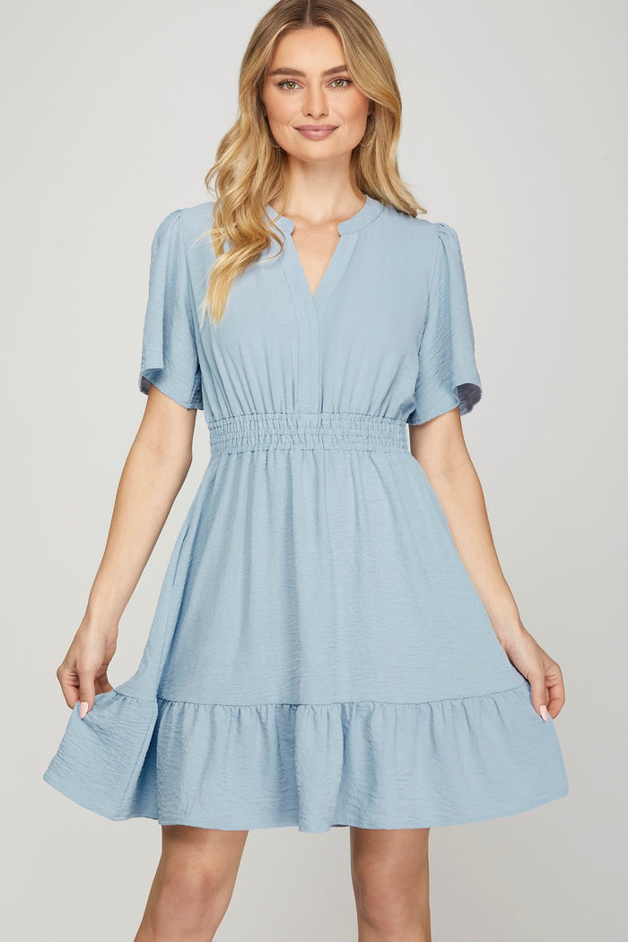 Cruise Line Dress in Pink