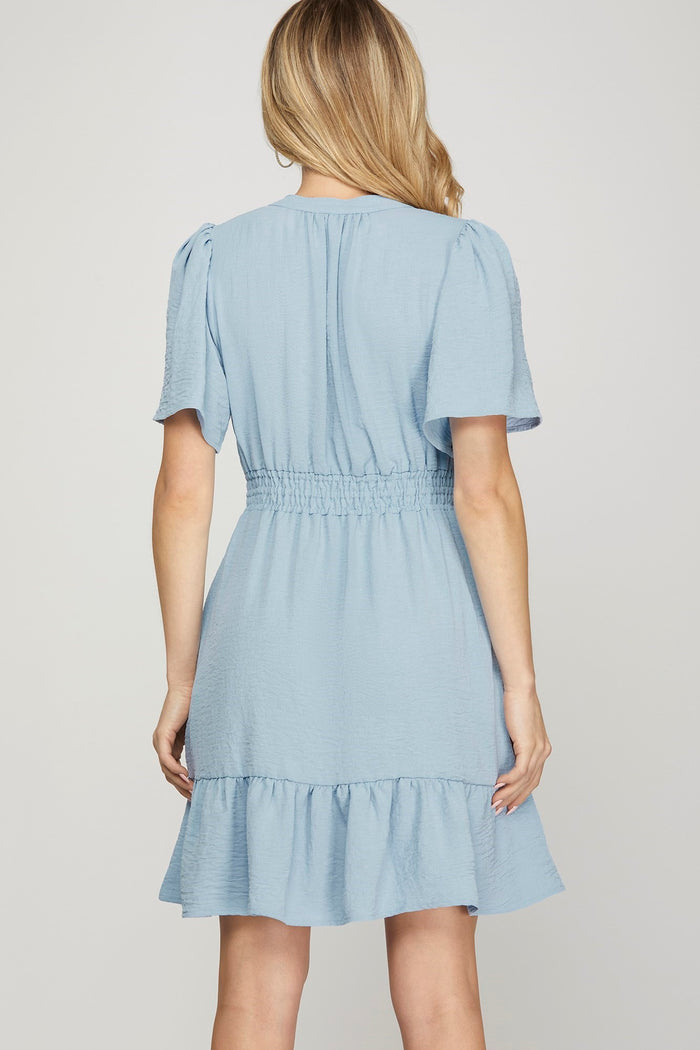 Cruise Line Dress in Pink