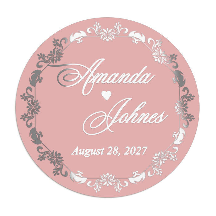 1.75" - 22 Labels / Silver Foil