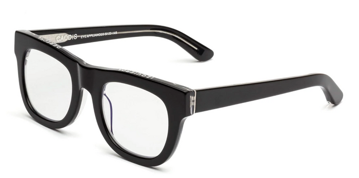 D28 Caddis Reading Glasses - Gloss Black