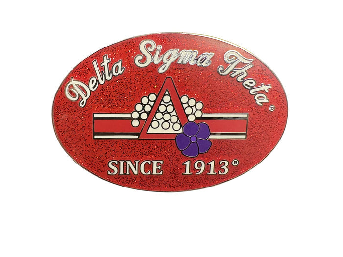 Delta Glitter Lapel Pen