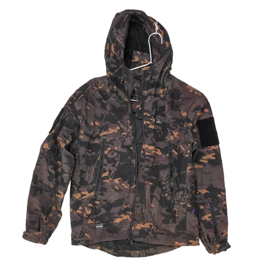 Dewbu Camo Softshell Heated Jacket - Small - Army & Outdoors - Softshell Jacket