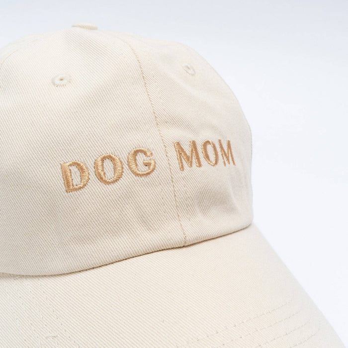 Dog Mom Hat in Ivory