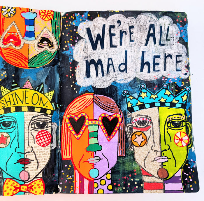 Dori Patrick for Fodder School | Split Heads Complete Set | Foam Stamps (Set of 7)