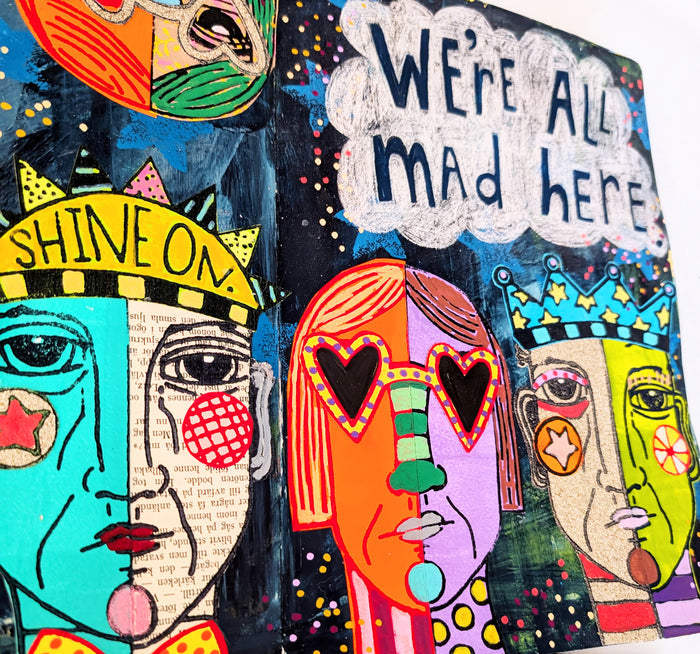 Dori Patrick for Fodder School | Split Heads Complete Set | Foam Stamps (Set of 7)