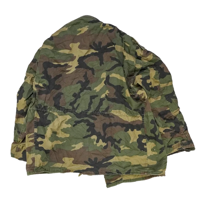 Duck Bay Woodland M65 Style Field Jacket - XLarge - Army & Outdoors - Field Jackets