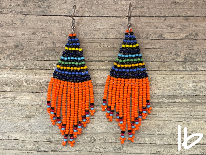 Earrings - beaded dangle