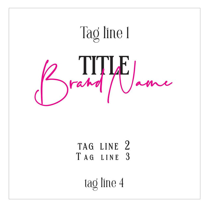 Elegant Square Candle Labeling Sticker - XOXOKristen