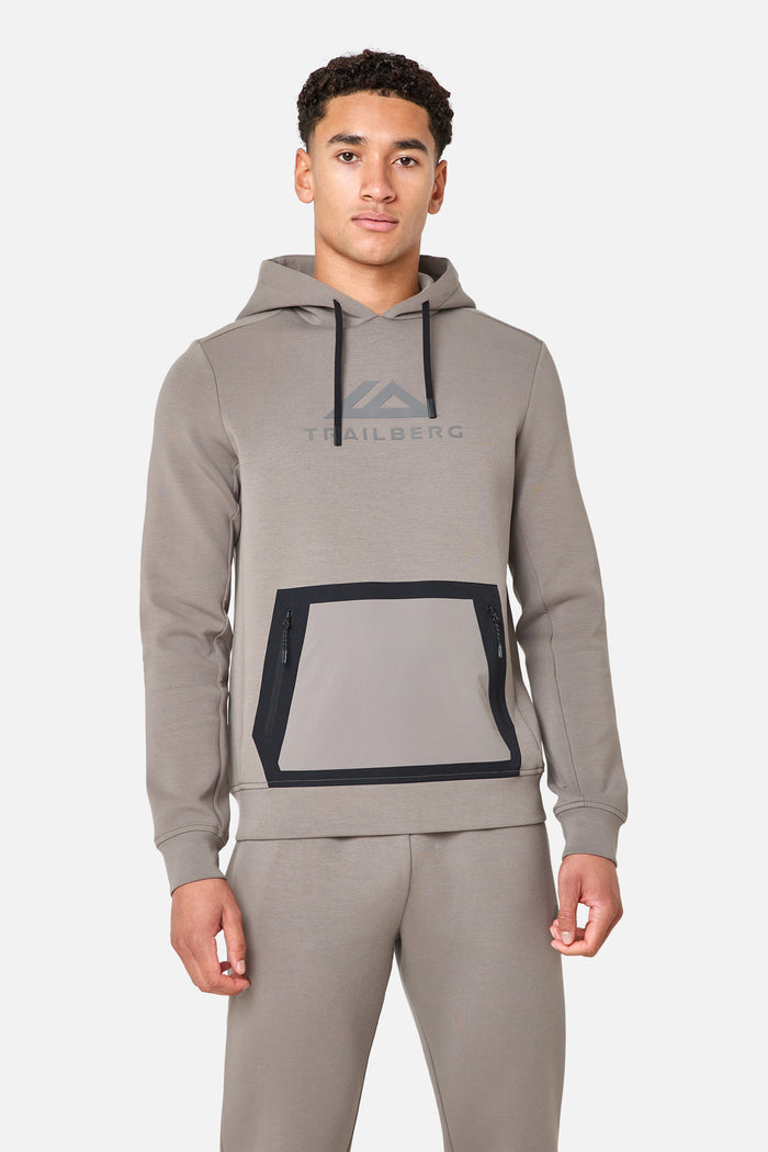 Energy Fleece Hood - Mocha