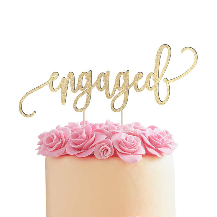 Engaged Cake Topper - XOXOKristen