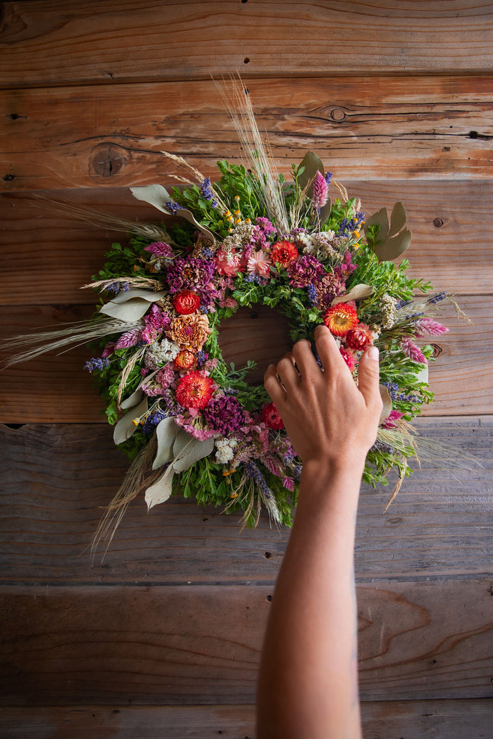 EVERLASTING WREATH MAKING - MONTECITO
