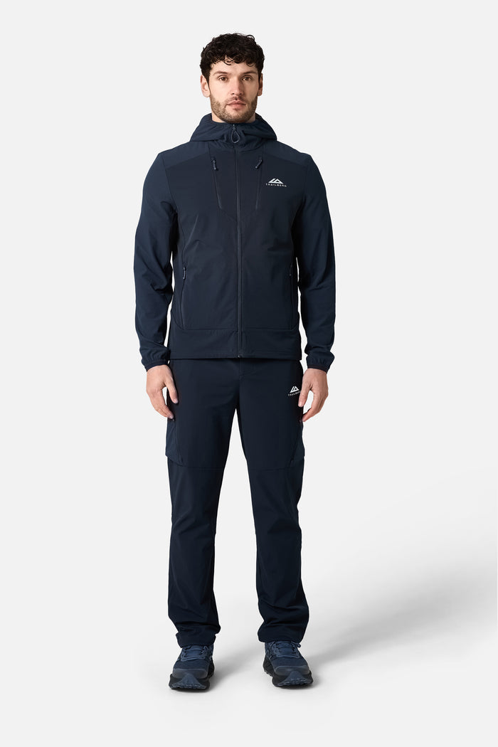 Faltenjura 2.0 Hood - Deep Ocean/Aqua Eclipse