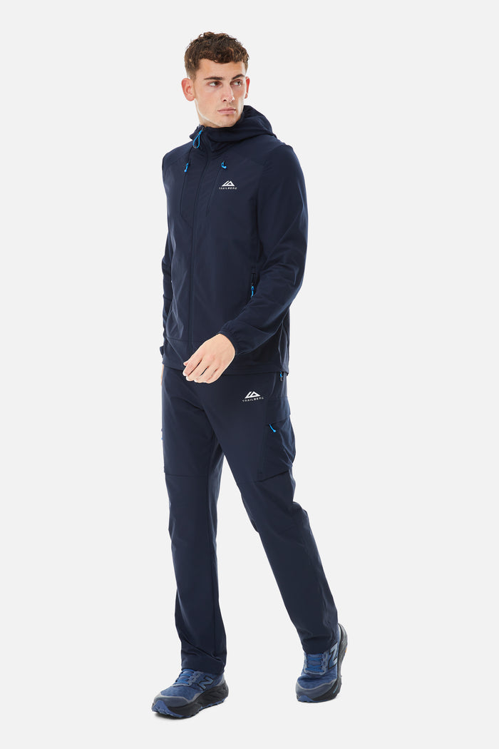 Faltenjura 2.0 Hood  - Deep Ocean/Navy Blue