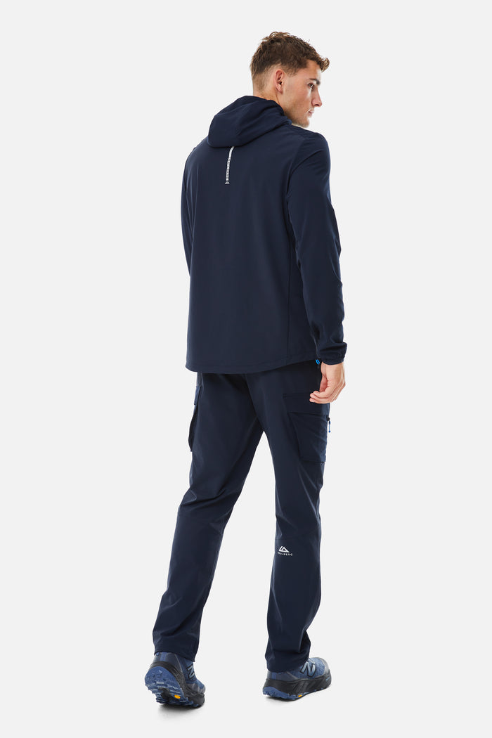 Faltenjura 2.0 Hood  - Deep Ocean/Navy Blue