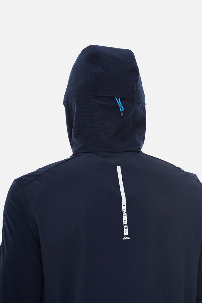 Faltenjura 2.0 Hood  - Deep Ocean/Navy Blue
