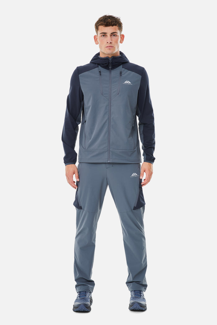 Faltenjura 2.0 Hood - Storm Grey/Deep Ocean
