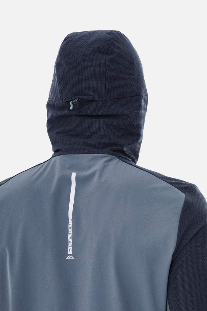 Faltenjura 2.0 Hood - Storm Grey/Deep Ocean