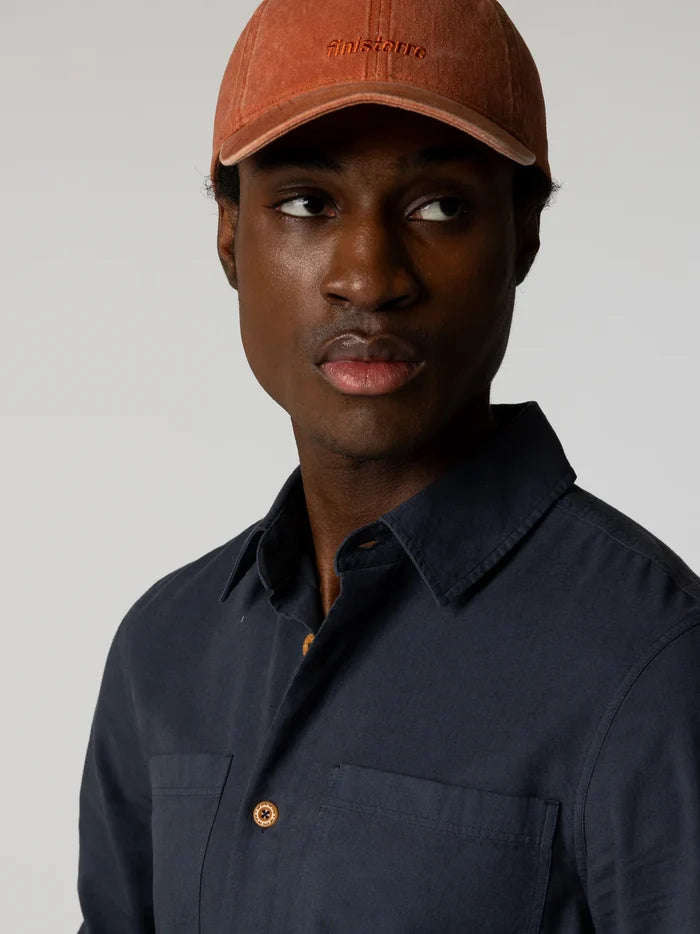 Finisterre Men's Hendra Recycled Cotton Long Sleeve Shirt
