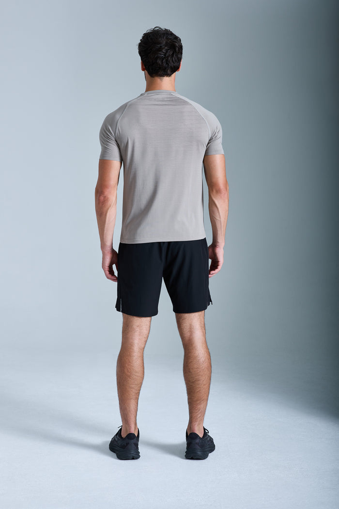Form Seamless Tee - Pale Taupe/Dune White