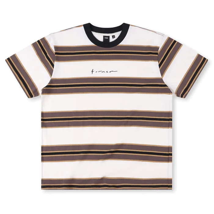 Former Rampant Stripe T-Shirt Copper Pure Boardshop
