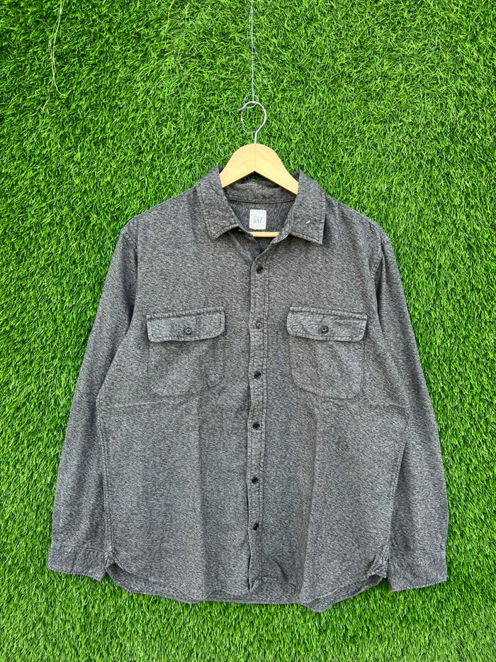 GAP Flannel Shirt for Men & Women | Oversized Checked Cotton Shirt | Winter Casual Wear India
