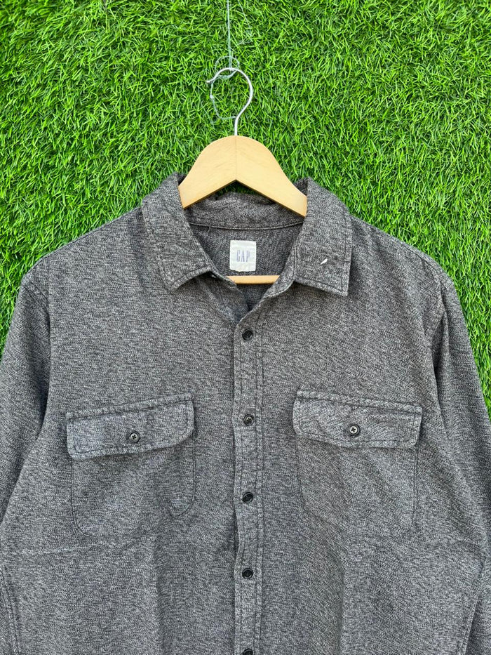 GAP Flannel Shirt for Men & Women | Oversized Checked Cotton Shirt | Winter Casual Wear India