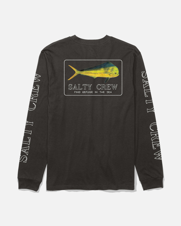 Golden Mahi Premium L/S Tee - Black