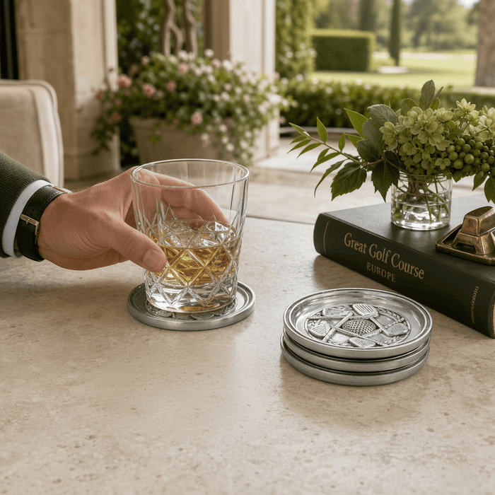 Golf Coaster Set - Set of 4 6