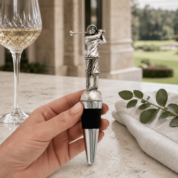 Golfer Bottle Stopper 2