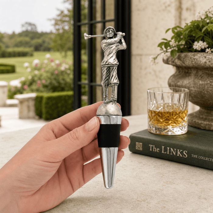 Golfer Bottle Stopper 5